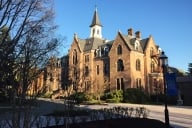 A photo of Seton Hall University's campus.