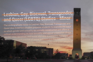 A photo illustration of the Texas A&M University campus.