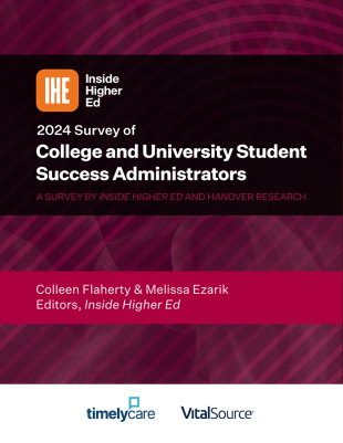 2024 Survey of College and University Student Success Administrators